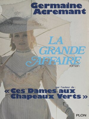 cover image of La grande affaire